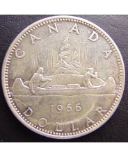Канада 1 доллар 1966 Ag