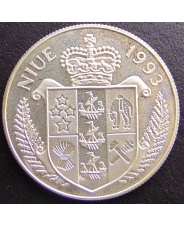 Ниуэ 5 долларов 1993 Дерево Ag