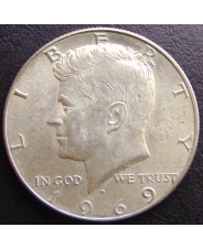 США 50 центов 1969 Ag