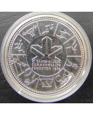 Канада 1 доллар 1978 Игры содружества в Эдмонтоне Ag UNC