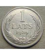 Латвия 1 лат 1924