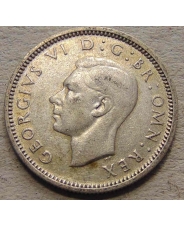 Великобритания 6  пенсов 1945