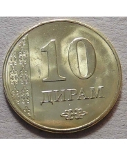 Таджикистан 10 дирам  2018 UNC