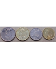 Кувейт. Набор 4 монеты. 5, 10, 20, 50 филс. 2007 - 2011. UNC