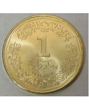 Ливия 1 динар 2017 UNC