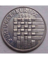 Португалия 25 эскудо 1986 Европа UNC