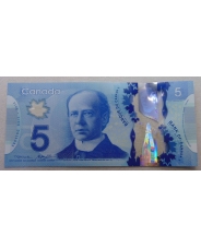 Канада 5 долларов 2013 UNC