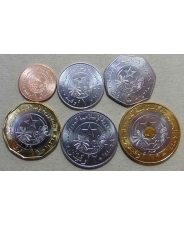 Мавритания Набор 6 монет 1/4, 1, 2, 5, 10, 20 угий 2017 - 2018 UNC арт. 1772