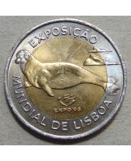Португалия 100 эскудо 1997 EXPO. Тюлень