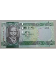 Южный Судан 1 фунт 2011 UNC