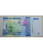 Уганда 2000 шиллингов 2019 UNC
