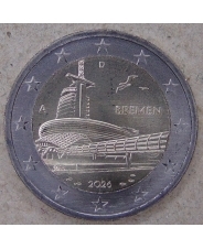Германия 2 евро 2026 Музей климатических зон. Бремен UNC. арт. 5595
