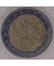 Италия 2 евро 2005 Европейская конституция арт. 2414
