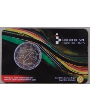 Бельгия 2 евро 2025 Гоночная трасса Спа-Франкоршам BUNC. арт. 5469