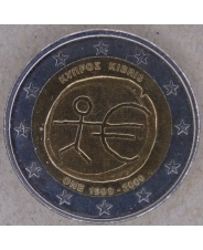 Кипр 2 евро 2009 10 лет евро арт. 2413