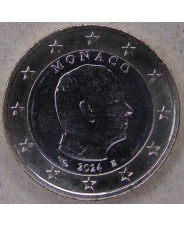 Монако 1 евро 2024 UNC. арт. 4977