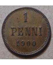 Финляндия 1 пенни 1900