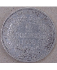 Франция 5 франков 1850. А. арт. 3298-00012