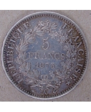 Франция 5 франков 1873. арт. 3103-63000