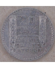 Франция 20 франков 1938. арт. 3294-00012