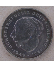 Германия. ФРГ 2 марок 1972 Теодор Хойс. арт. 2586-00007