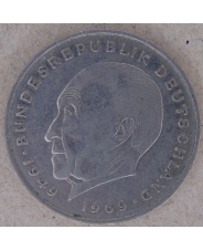 Германия 2 марки 1973 Конрад Аденауэр арт. 2253