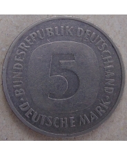 Германия 5 марок 1979. J. арт. 4451-25000
