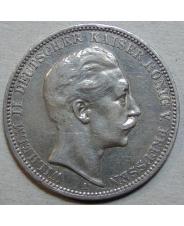 Германия 3 марки 1909 Вильгельм II арт.34300