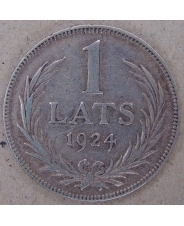 Латвия 1 лат 1924. арт. 3215-00011