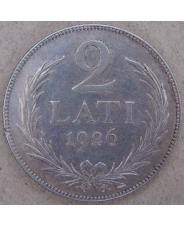 Латвия 2 лата 1926. арт. 3216-00011