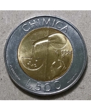 Сан-Марино 500 лир 1998 Химия UNC