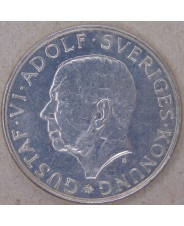 Швеция 10 крон 1972 90 лет королю Густаву VI Адольфу. 3199-00011