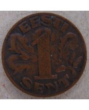 Эстония 1 сент 1929. арт. 4441-25000