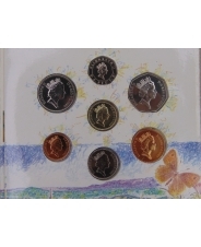Великобритания годовой набор 1989. 7 монет. арт. 1800-00005