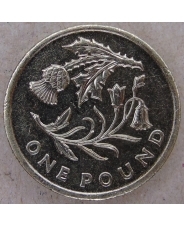 Великобритания 1 фунт 2014 Флора Шотландии. арт. 3220-00011