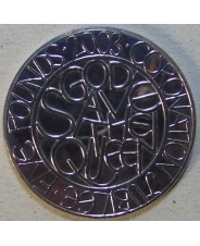 Великобритания 5 фунтов 2003 50 лет коронации Елизаветы II