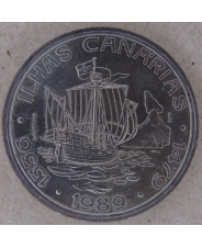 Португалия 100 эскудо 1989 Канарские острова  арт. 2360