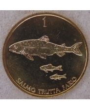 Словения 1 толар 1998 aUNC арт. 2980-00006