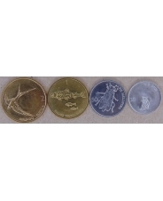Словения набор 4 монеты. 1992-1999 aUNC арт. 3172-0006