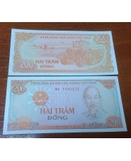 Вьетнам 200 донгов 1987 года UNC. 
