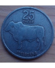 Ботсвана 25 тхебе 1977