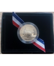 США 1/2 доллара (50 центов) 1986 Статуя Свободы пруф Коробочка