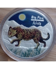 Конго 240 франков 2008 Леопард