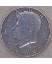 США 1/2 Доллара 50 Центов 1964 Кеннеди. арт. 2979