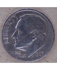 США 1 дайм 1965 арт. 2587-00007