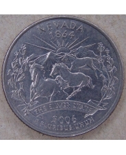 США 25 центов 2006 Nevada. Невада. P. 4515-25000