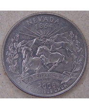 США 25 центов 2006 Nevada. Невада. P. 4708-115000