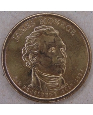 США 1 доллар 2008  5-й президент Джеймс Монро P UNC арт. 3322-00011