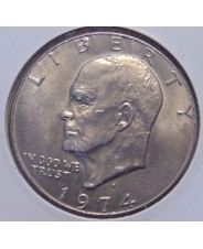 США 1 доллар 1974 Эйзенхауэр / Лунный