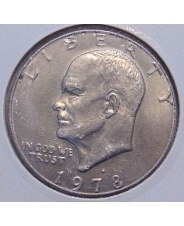 США 1 доллар 1978 Эйзенхауэр / Лунный